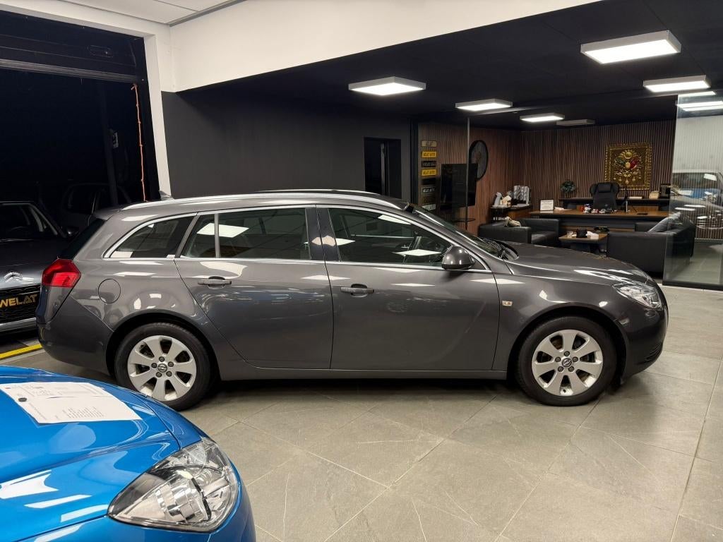 OPEL INSIGNIA 2 LITER 2012 DIESEL 147.000 KM TOP STAAT, Autos, Bluetooth, 129 g/km, Entreprise, Noir