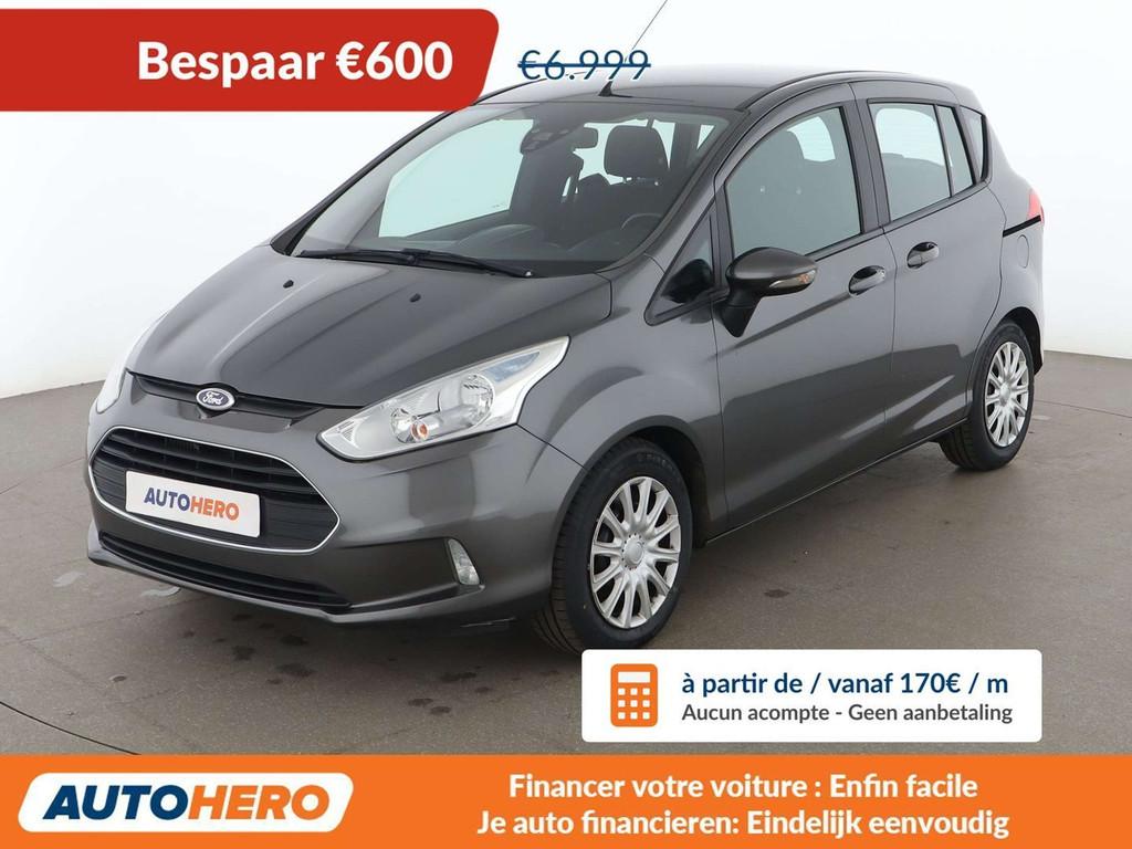 Ford B-MAX 1.0 EcoBoost Trend (bj 2016), Auto's, Voorwielaandrijving, Stof, Gebruikt, B-Max