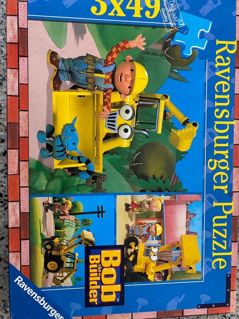 Ravensburger - bob de bouwer, Kinderen en Baby's, Speelgoed | Kinderpuzzels, Ophalen, Zo goed als nieuw