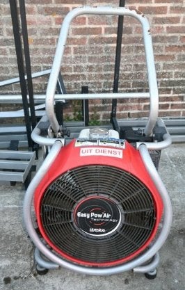 Leader MT236 overdrukventilator Honda GX160, Ophalen, Gebruikt