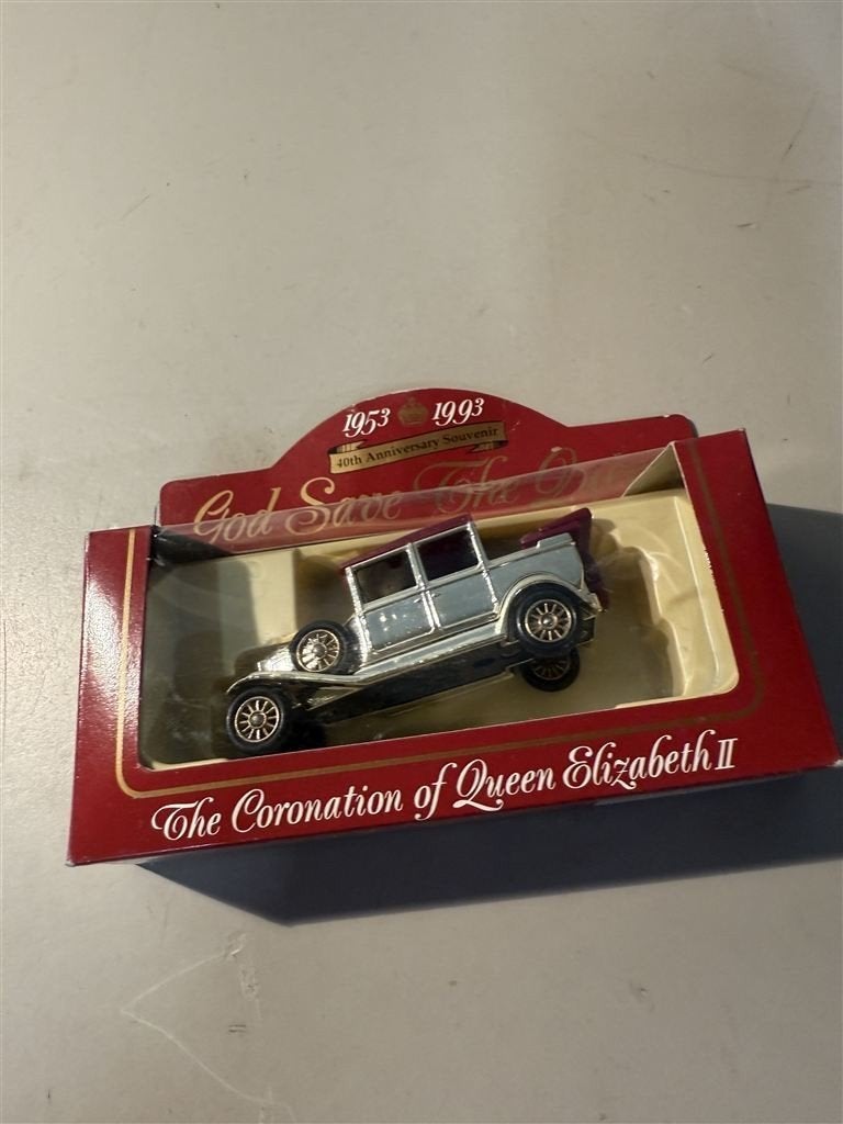 model auto - god save the queen - the coronation of queen el, Enlèvement ou Envoi, Comme neuf, Voiture