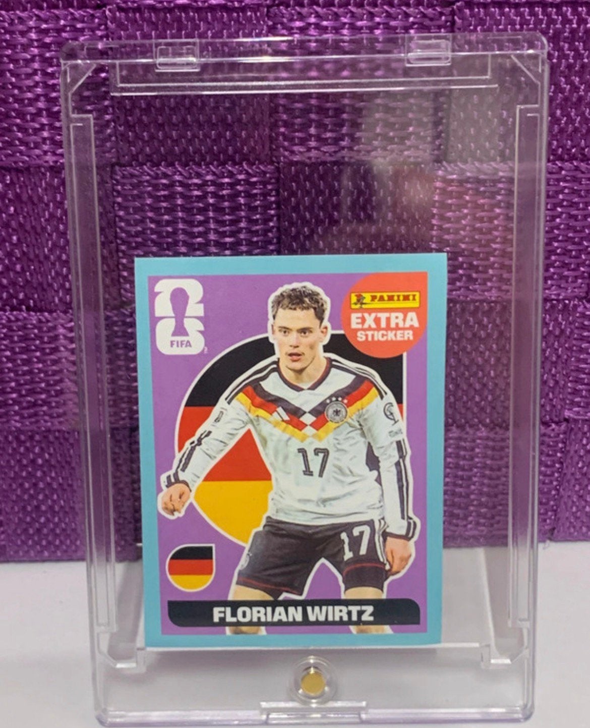 Extra sticker Florian Wirtz superzeldzaam, Ophalen of Verzenden, Zo goed als nieuw, Sticker