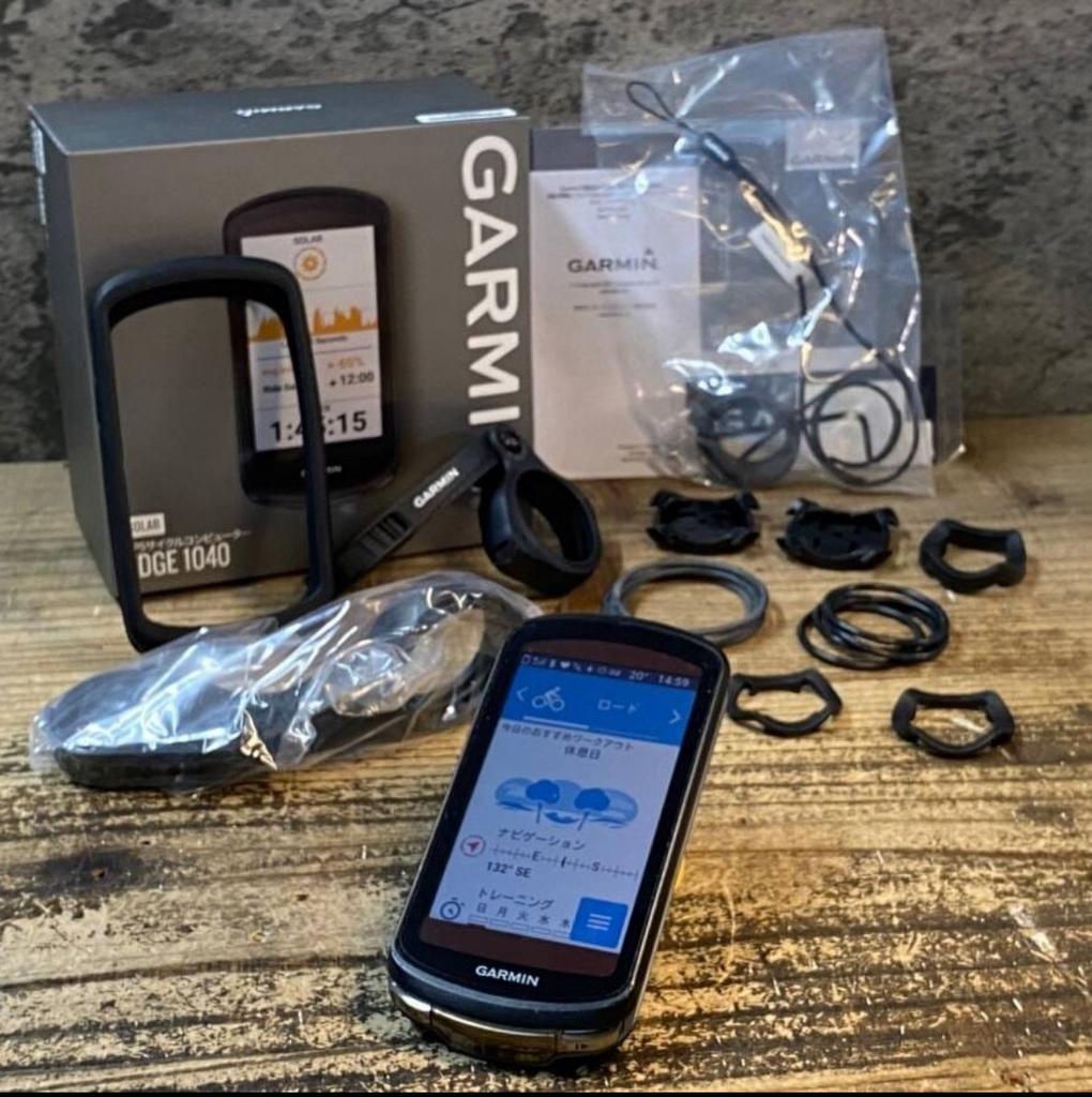 Garmin Edge 1040 GPS solaire, Fietsen en Brommers, Verzenden, GPS, Zo goed als nieuw
