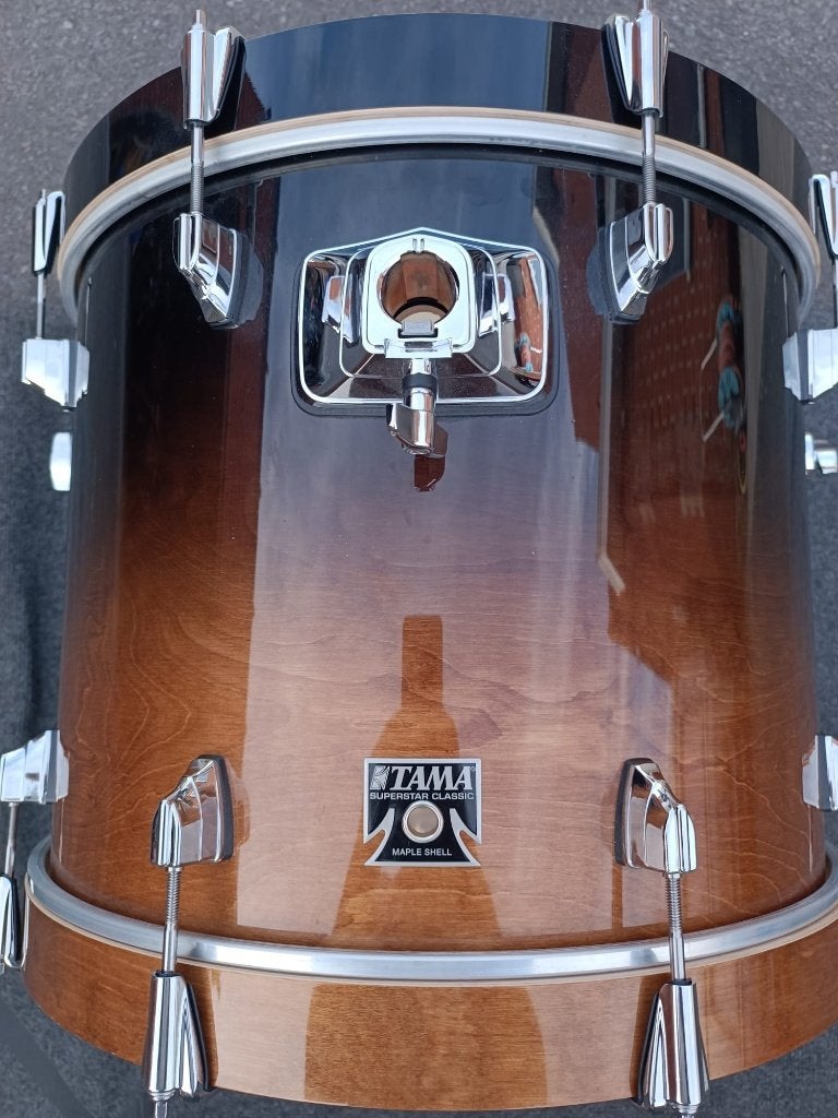 TAMA Superstar Classic 18 inch basdrum met lifter, Musique & Instruments, Batteries & Percussions, Comme neuf, Tama, Enlèvement