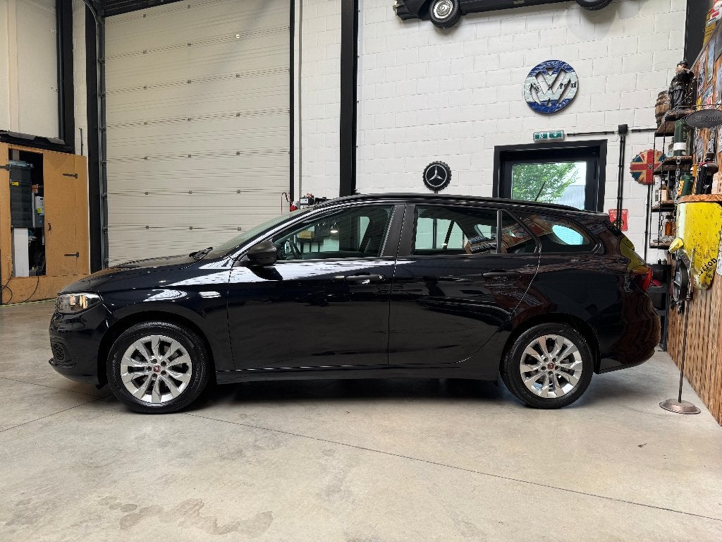FIAT TIPO - 1.4 BENZINE - 93.000KM - TOPSTAAT - GARANTIE -, Auto's, Stof, 4 cilinders, Blauw, Multifunctioneel stuurwiel