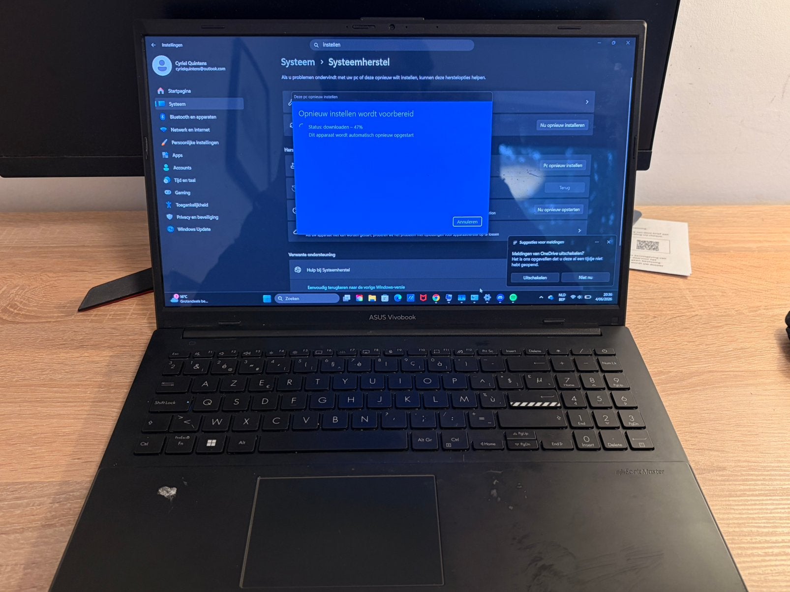 ASUS Vivobook Go 15 OLED – Ryzen 5 – 16GB RAM – 512GB SSD, Ophalen of Verzenden, 16 GB, SSD