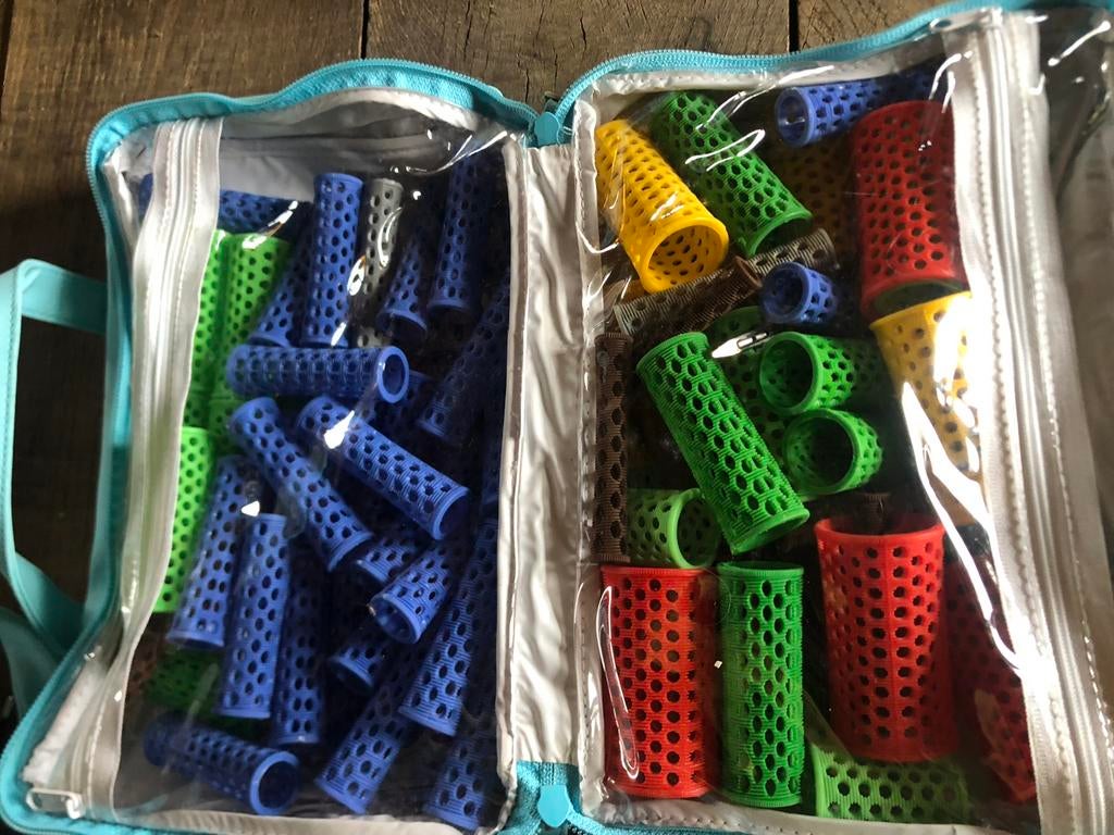 Rollers, Krullen maken,spiraal krullen, Ophalen of Verzenden, Zo goed als nieuw