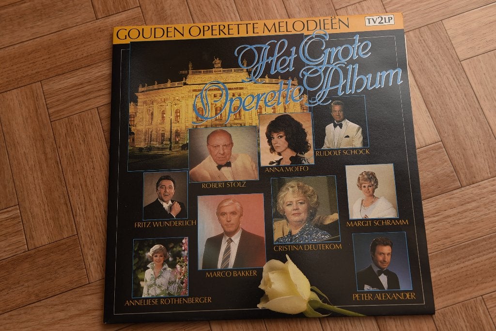Het grote operette album, Cd's en Dvd's, Vinyl | Klassiek, Ophalen, LP, Gebruikt, Opera of Operette