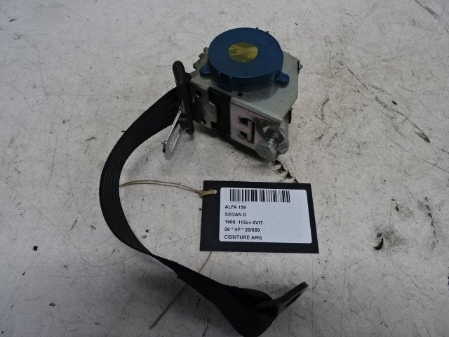 CEINTURE DE SECURITE ARRIERE GAUCHE Alfa Romeo 159 (939AX), Utilisé, Alfa Romeo