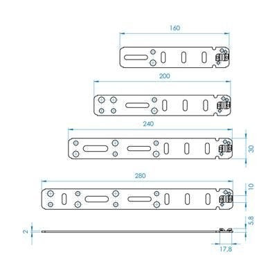 MS Découpe - Raamanker voor alu raamprofielen, Doe-het-zelf en Bouw, Ophalen, Nieuw, Aluminium, Overige typen