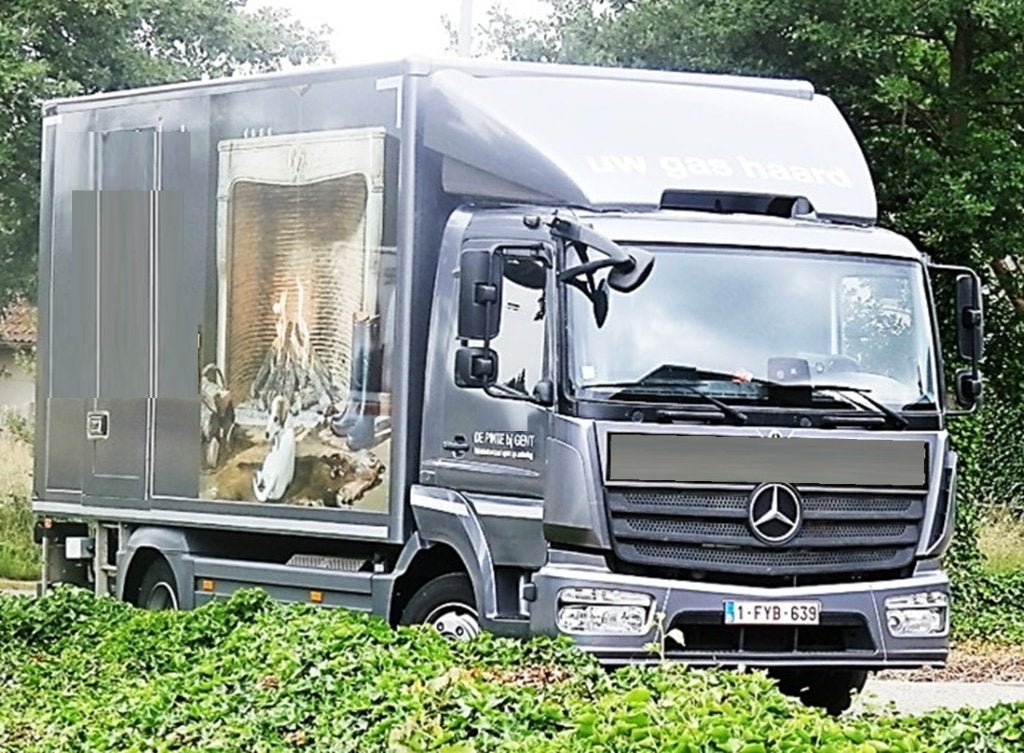 camion compact de 7,5 tonnes avec rampe de chargement, Argent ou Gris, Achat, Euro 6, 2 places