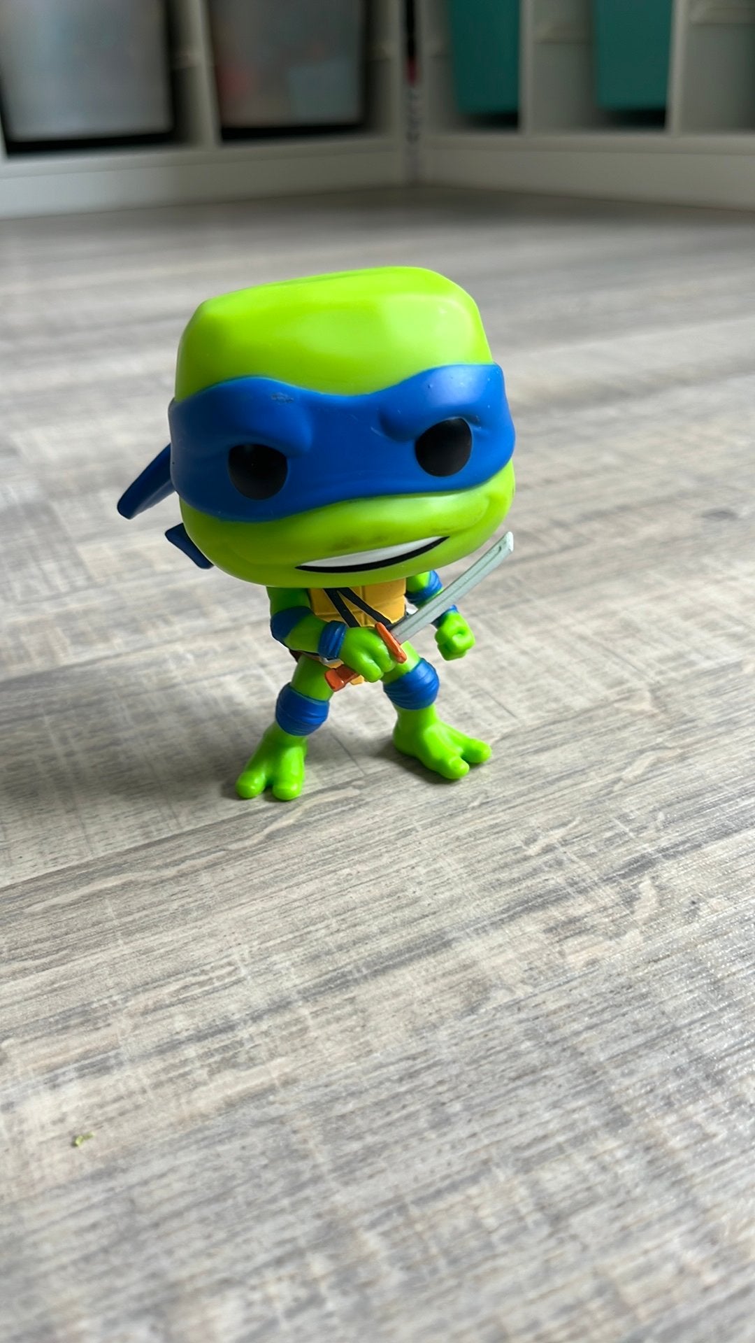 ️ Ninja Turtle met Blauw Masker, Enfants & Bébés, Jouets | Figurines, Enlèvement, Comme neuf