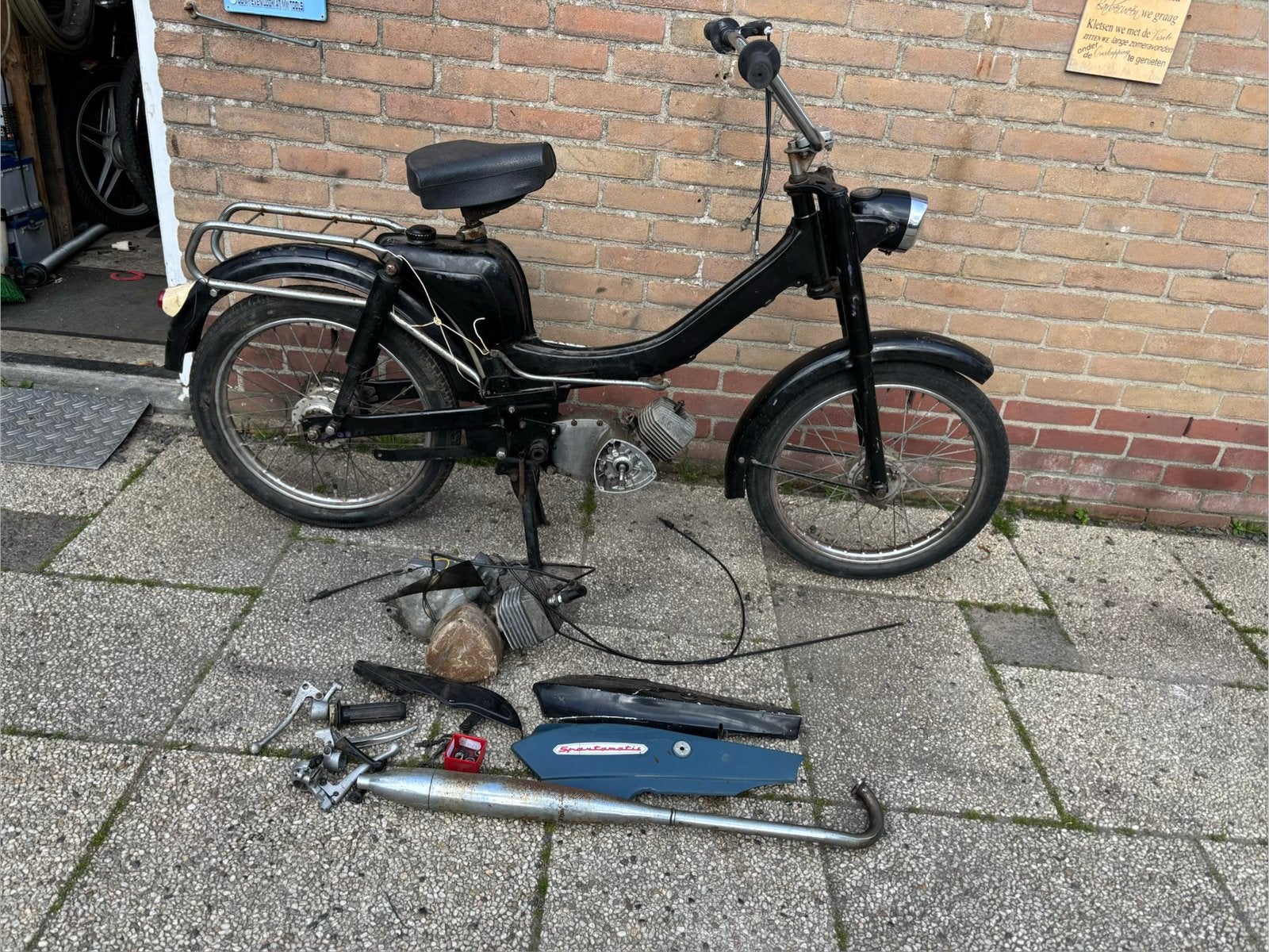 Sparta tva 1975, Fietsen en Brommers, Brommers | Oldtimers, Sparta, Ophalen