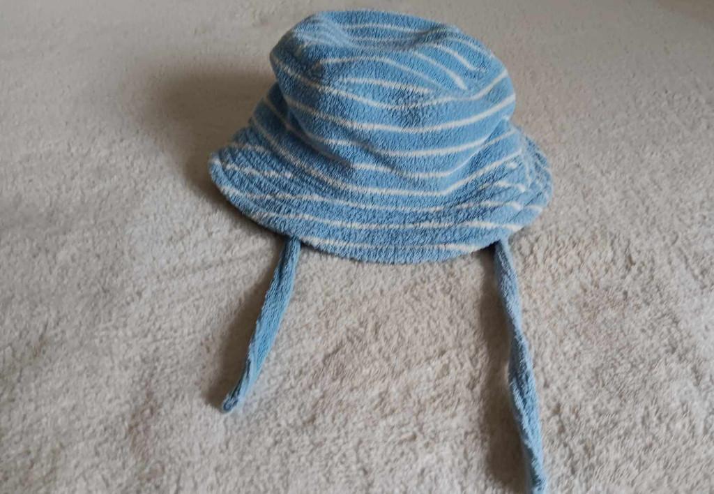 Zomerhoedje baby badstof  Maat 46, Kinderen en Baby's, Babykleding | Petten en Hoeden, Ophalen, Gebruikt