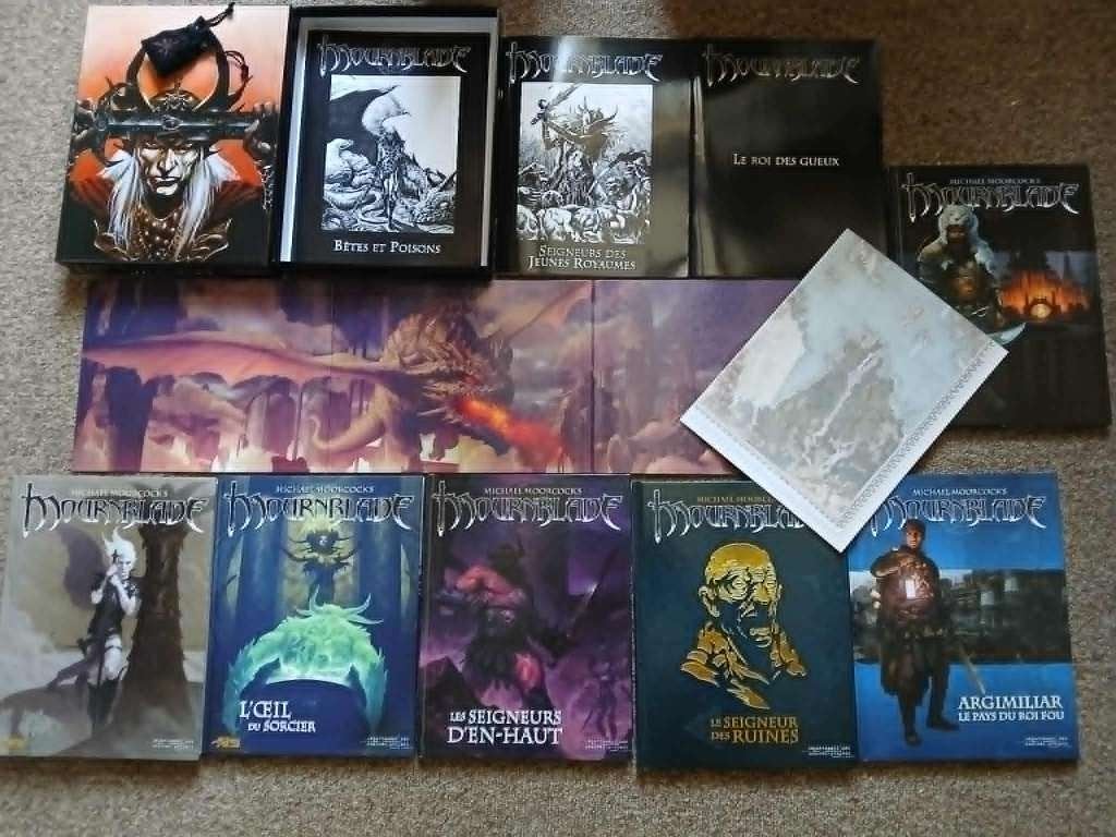 mournblade rare boite collector etc. jdr jeu de role rpg, Hobby en Vrije tijd, Gezelschapsspellen | Overige, Ophalen