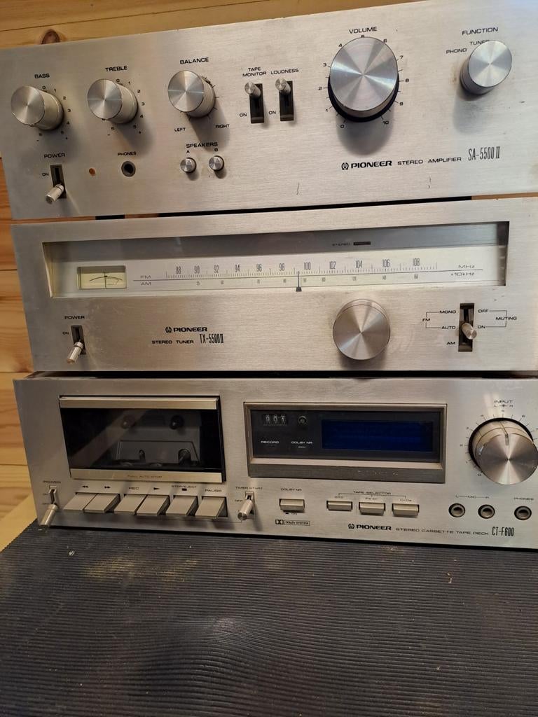 Pioneerset sa-5500 ll en tx-5500 ll en ct-f600, Audio, Tv en Foto, Ophalen, Pioneer