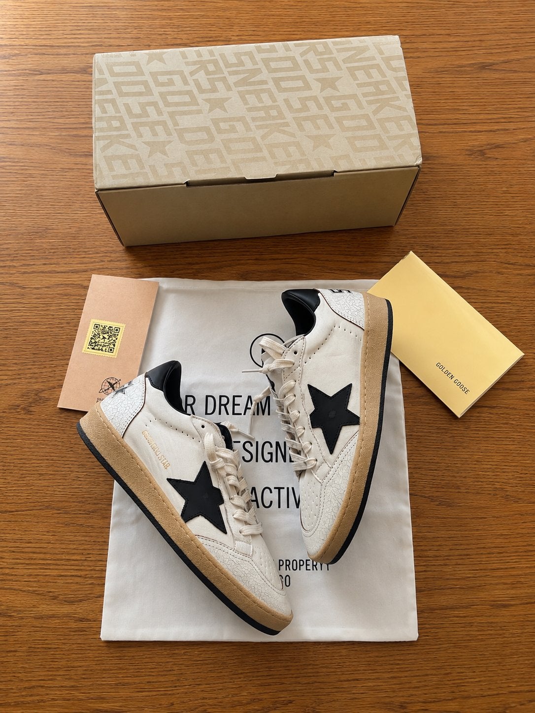 Ballstar Golden Goose - noir - taille 41, Comme neuf, Blanc, Baskets, Envoi