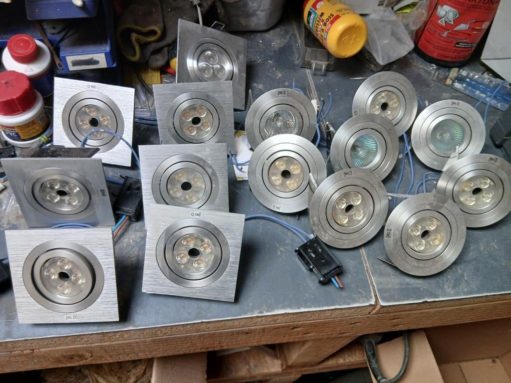 Lot de projecteurs 12 volts, Enlèvement