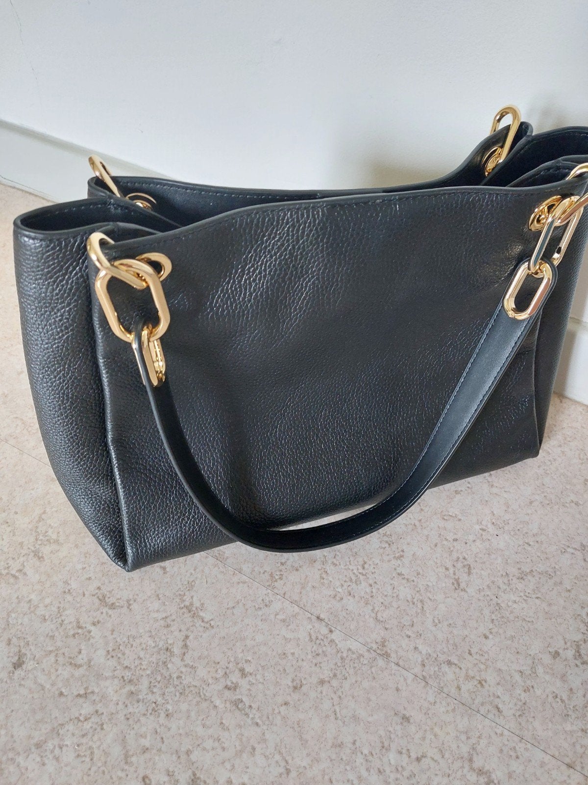michael.kors grote lederen handtas nieuw, Handtassen en Accessoires, Ophalen of Verzenden, Handtas