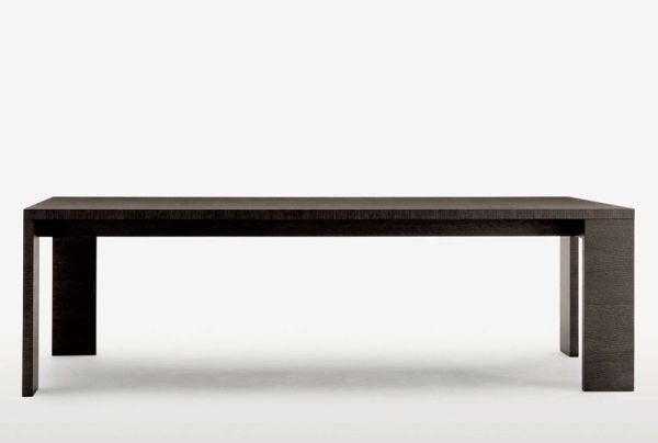 Eettafel Alceo 240x110 in eik Wenge van Antonio Citterio, Enlèvement, Comme neuf, 200 cm ou plus, 100 à 150 cm