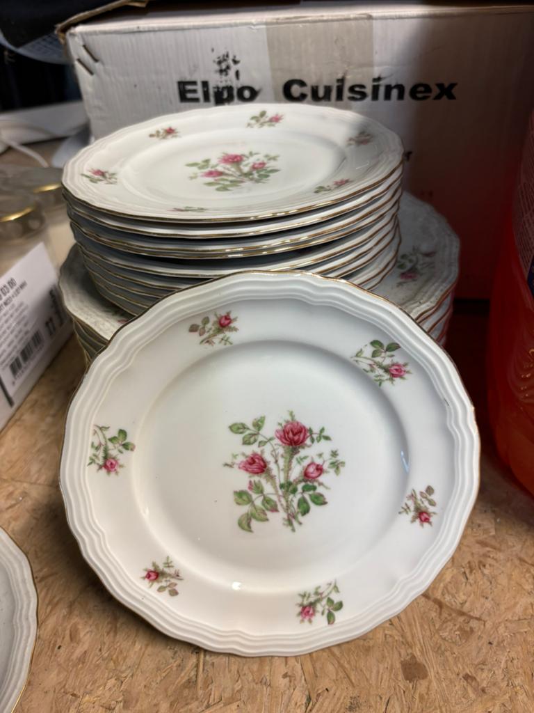 Vintage borden, Ophalen