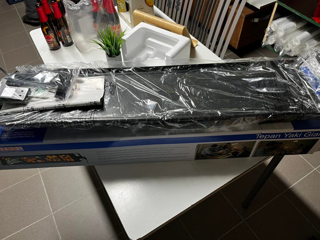 Tepanyaki plaat, Ophalen, Nieuw