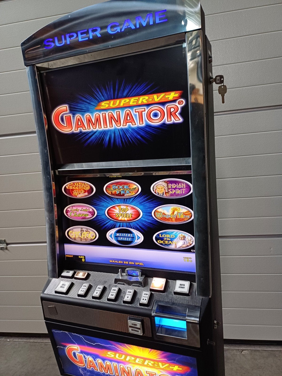 Casino GAMINATOR, Euro, Ophalen