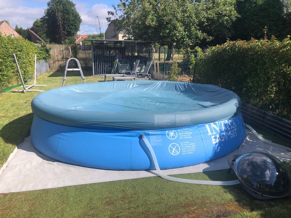 zwembad Intex rond, Ophalen, Minder dan 80 cm, Rond, 300 cm of meer