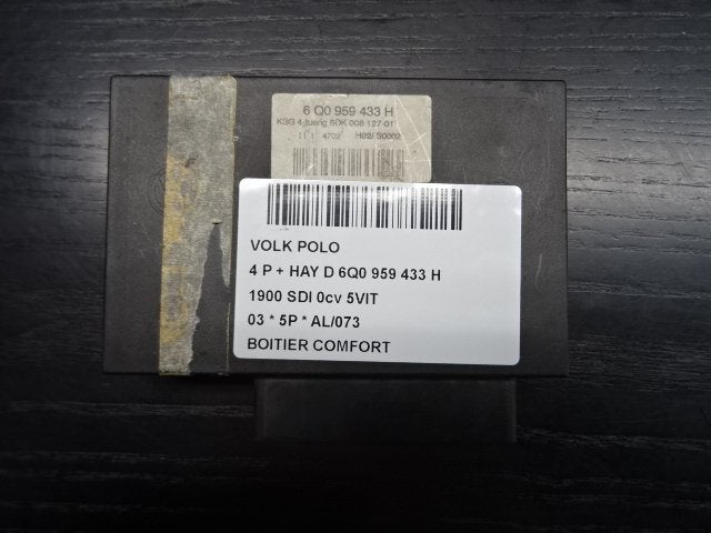 COMPUTER COMFORT Polo IV (9N1 / 2/3) (6Q0959433H), Gebruikt, Volkswagen