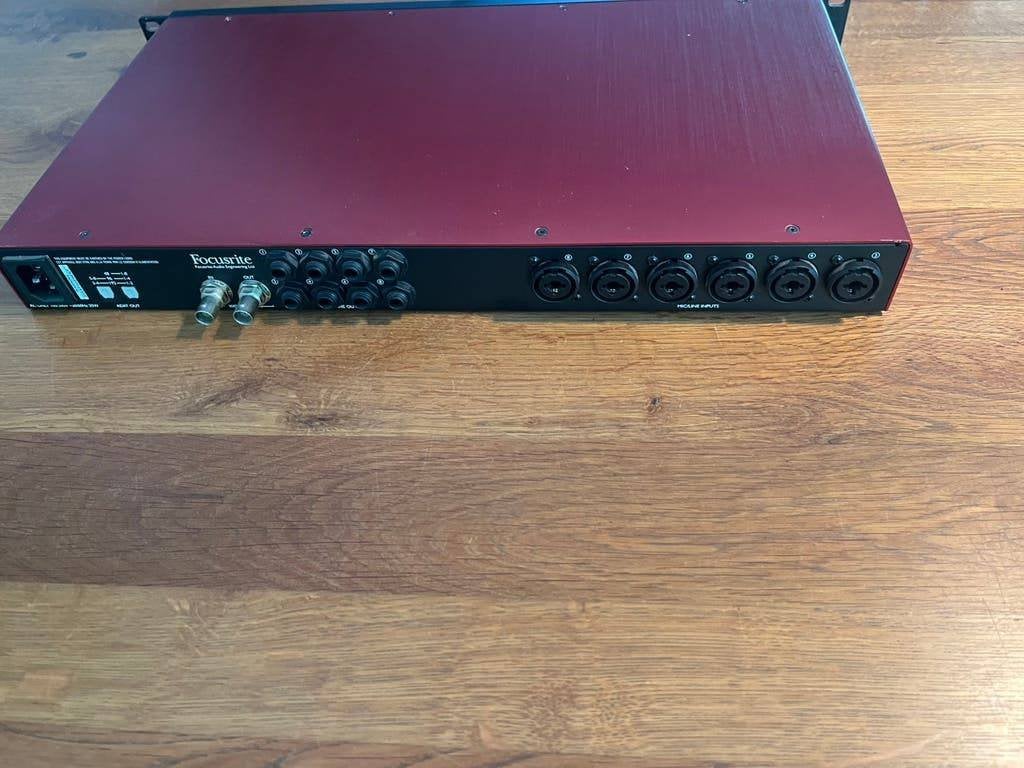 Focusrite Scarlett OctoPre, Ophalen of Verzenden, Zo goed als nieuw