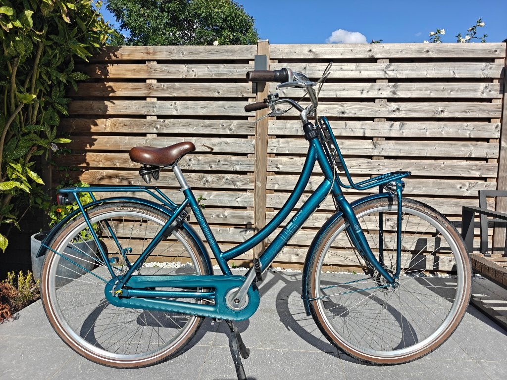 Damesfiets / stadsfiets Cortina U5, Fietsen en Brommers, Fietsen | Dames | Damesfietsen, Gebruikt, (Extra) lage instap, Trommelrem