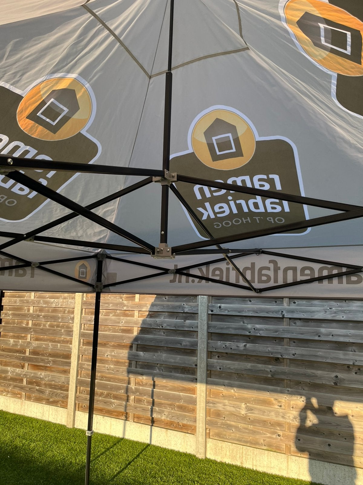 Ezup partytent Nieuwstaat, Tuin en Terras, Ophalen, Opvouwbaar, Partytent, Minder dan 4 meter