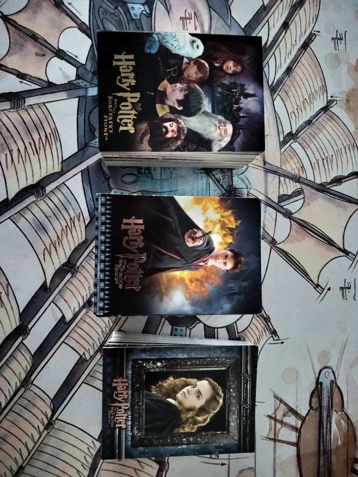 Harry Potter Artbox Verzamelkaarten (178/180 + extra), Ophalen of Verzenden, Gebruikt, Overige typen