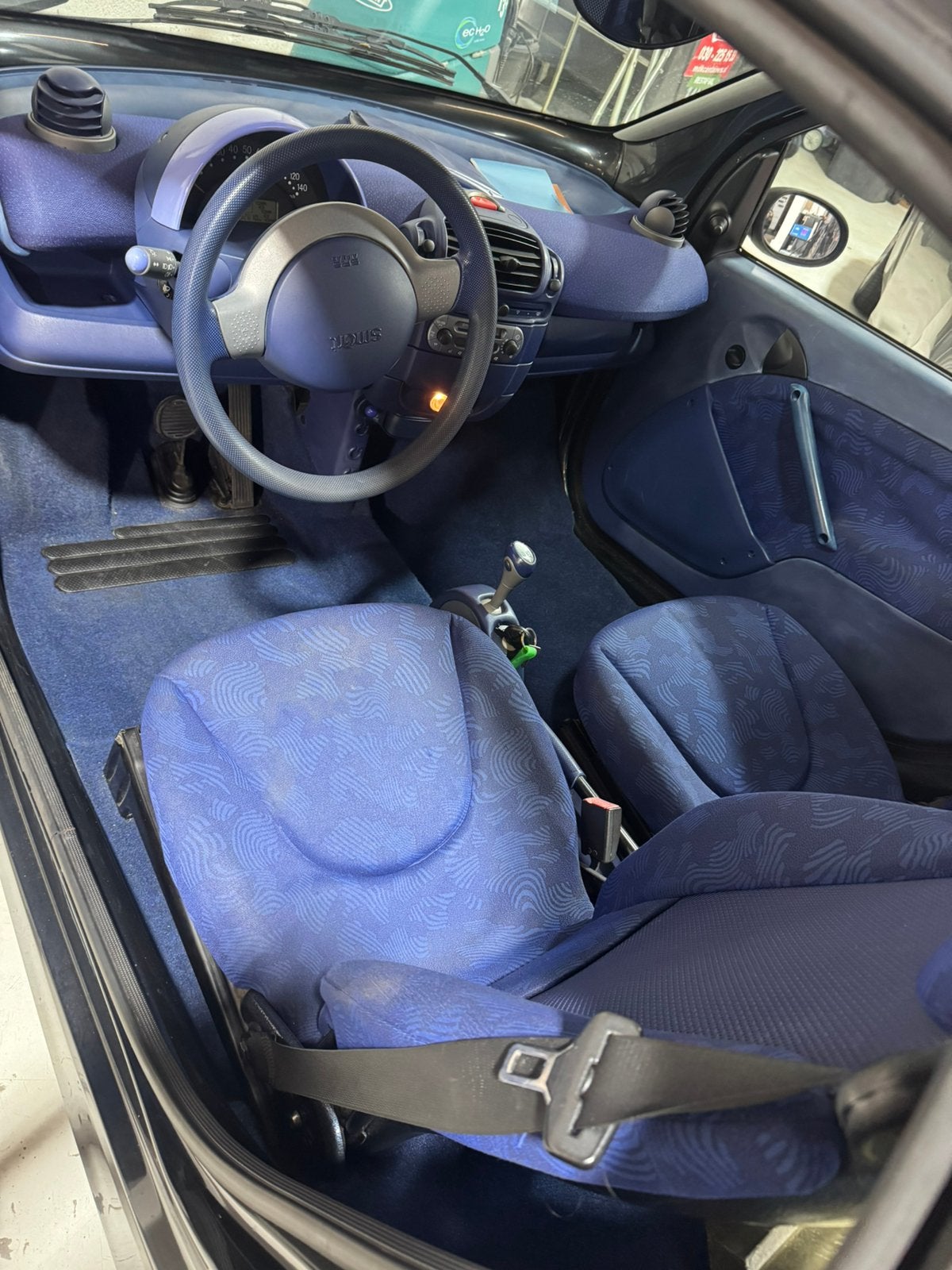 Smart fortwo 1999 LAGE KM STAND, Autos, Achat, Jaune, Automatique, Particulier