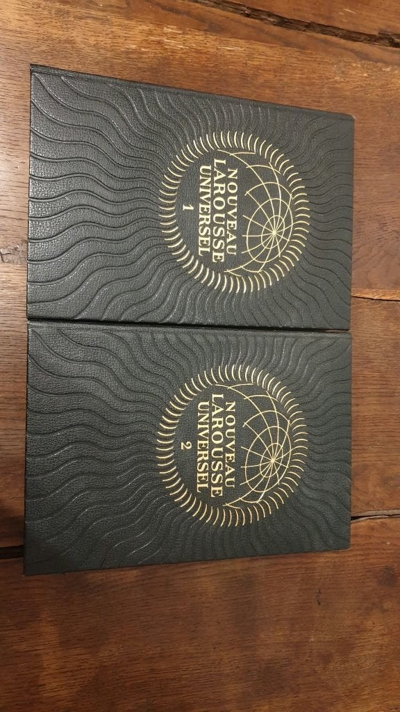 Nouveau Larousse Universel 2 delen, Ophalen
