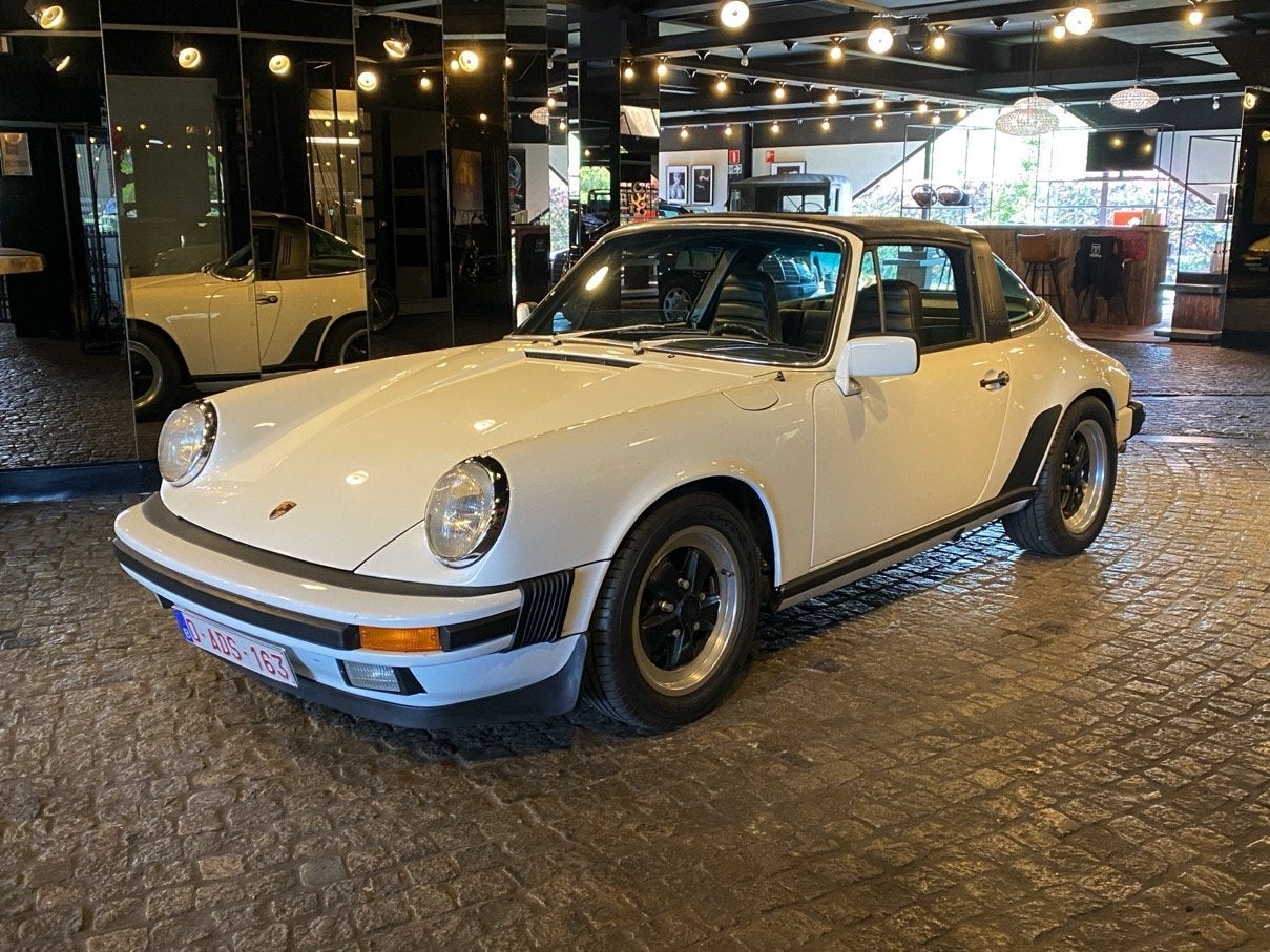 Porsche 911 3.0SC Targa (bj 1977), 155 kW, Cabriolet, Wit, Bedrijf