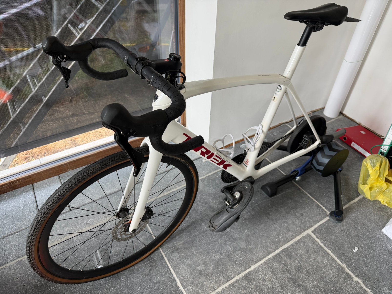 Trek Domane SL5 - endurance / gravelracer (maat 58), Ophalen, Zo goed als nieuw, Schijfrem