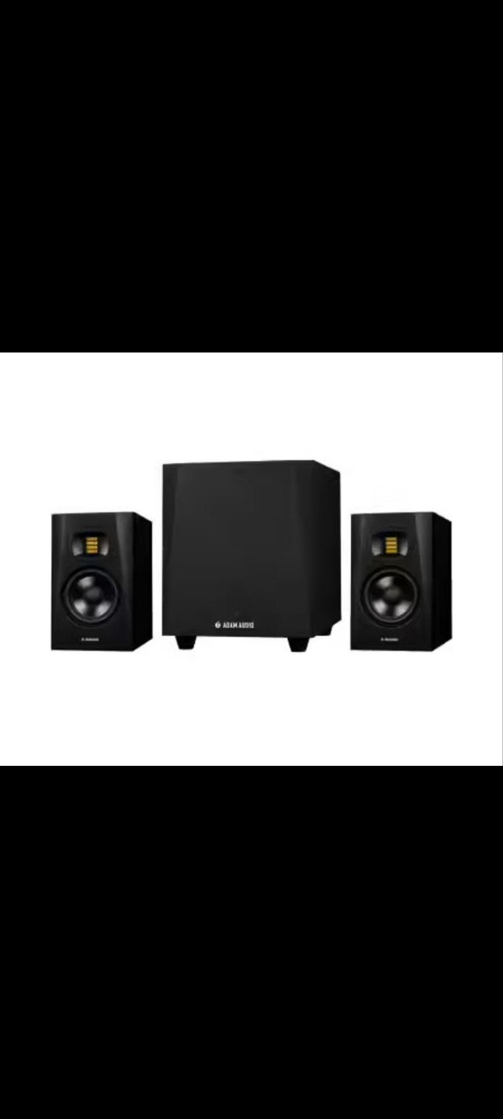 Adam audio t5v + sub, Ophalen