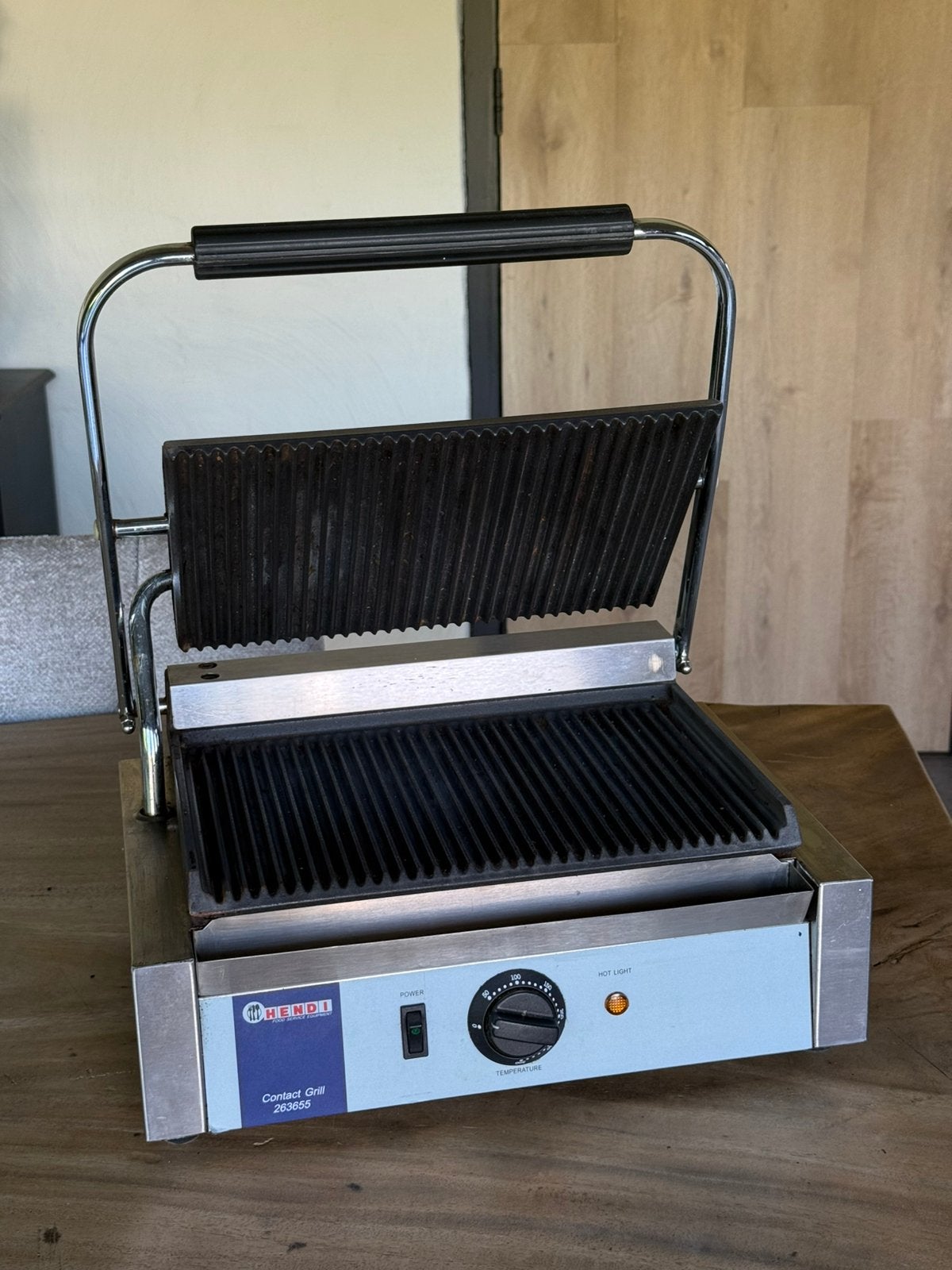 Hendi contactgrill/ paninigrill, Electroménager, Enlèvement, Comme neuf