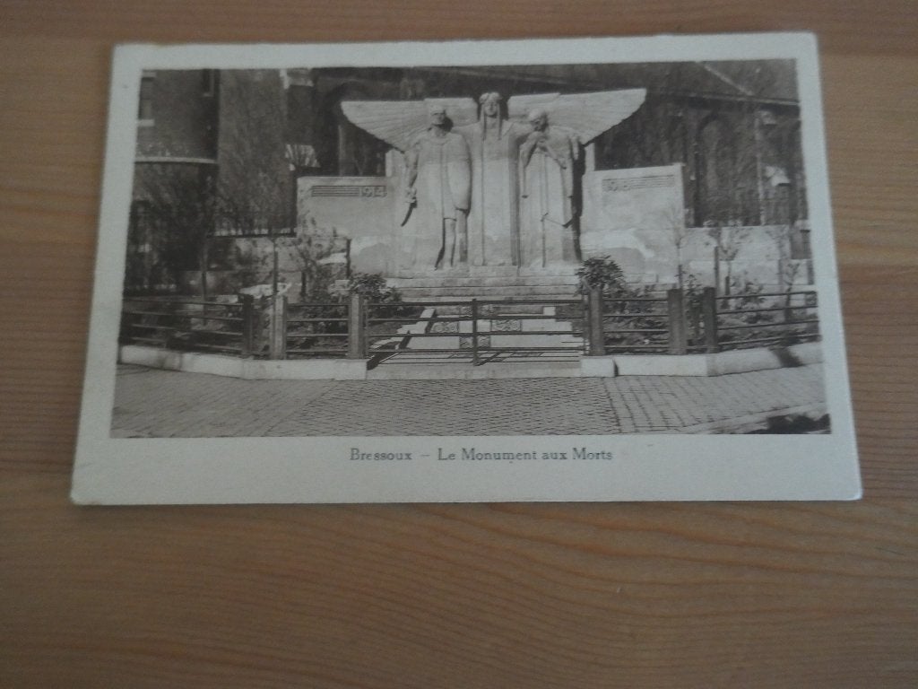 bressoux le monument aux morts, Ophalen of Verzenden, Ongelopen, Luik