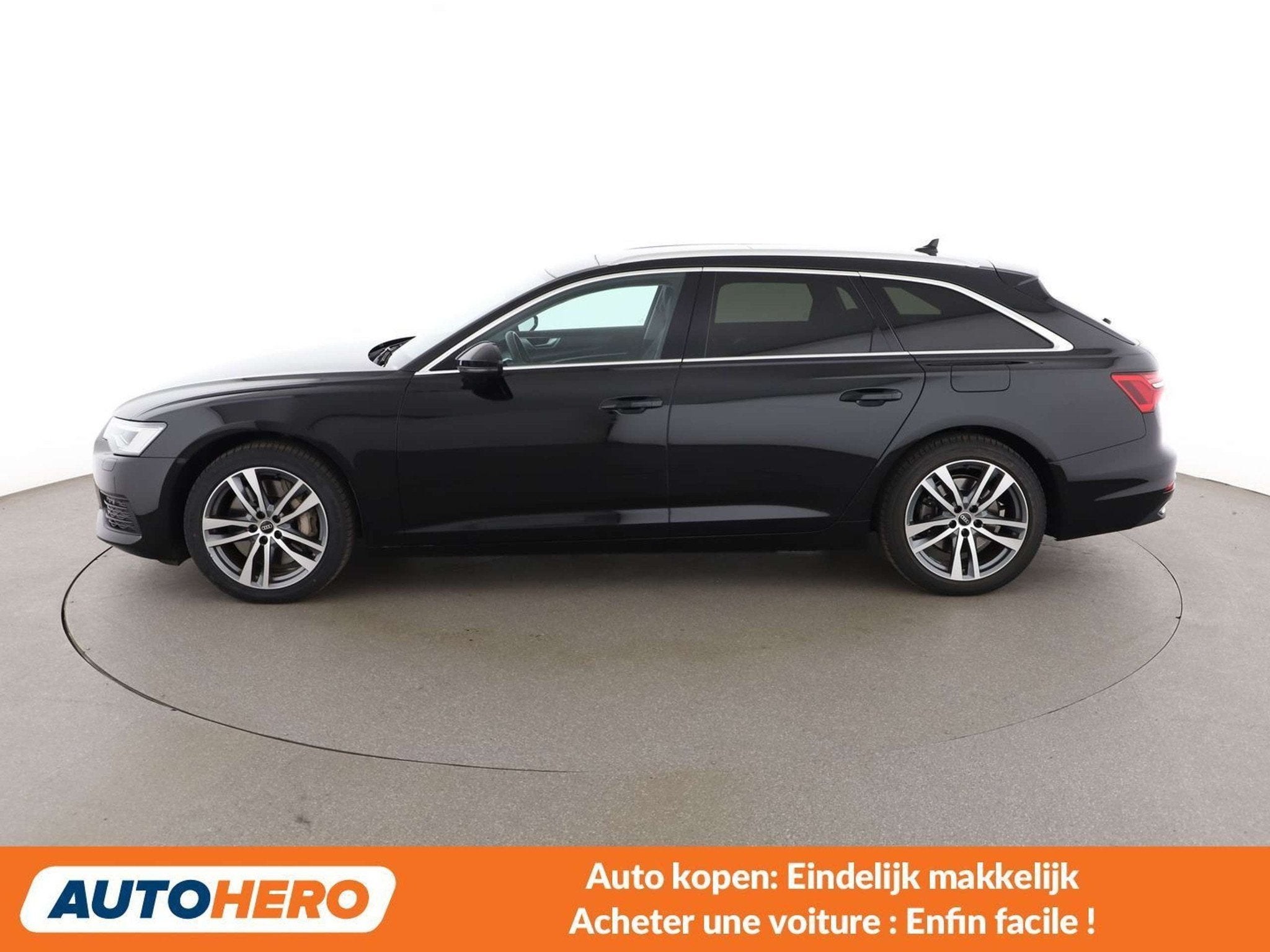 Audi A6 50 TFSIe quattro (bj 2022, automaat), Auto's, 1984 cc, Zwart, 220 kW, Hybride Elektrisch/Benzine