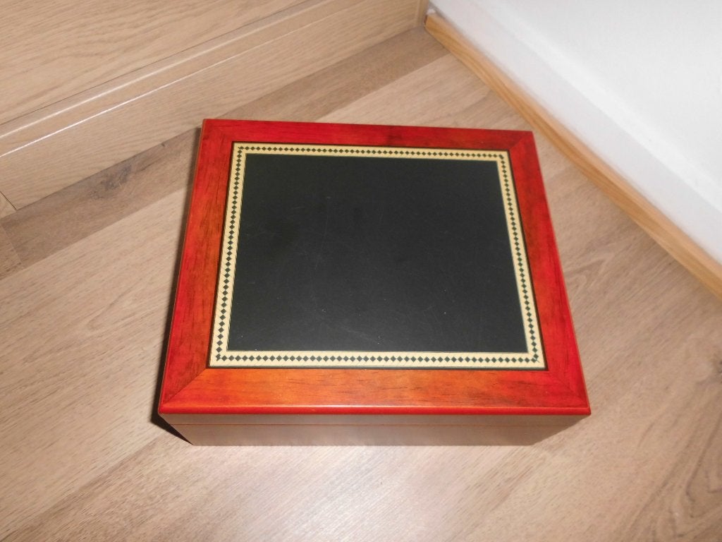coffret cave a cigares bois avec hygrometre + humidificateur, Collections, Enlèvement ou Envoi