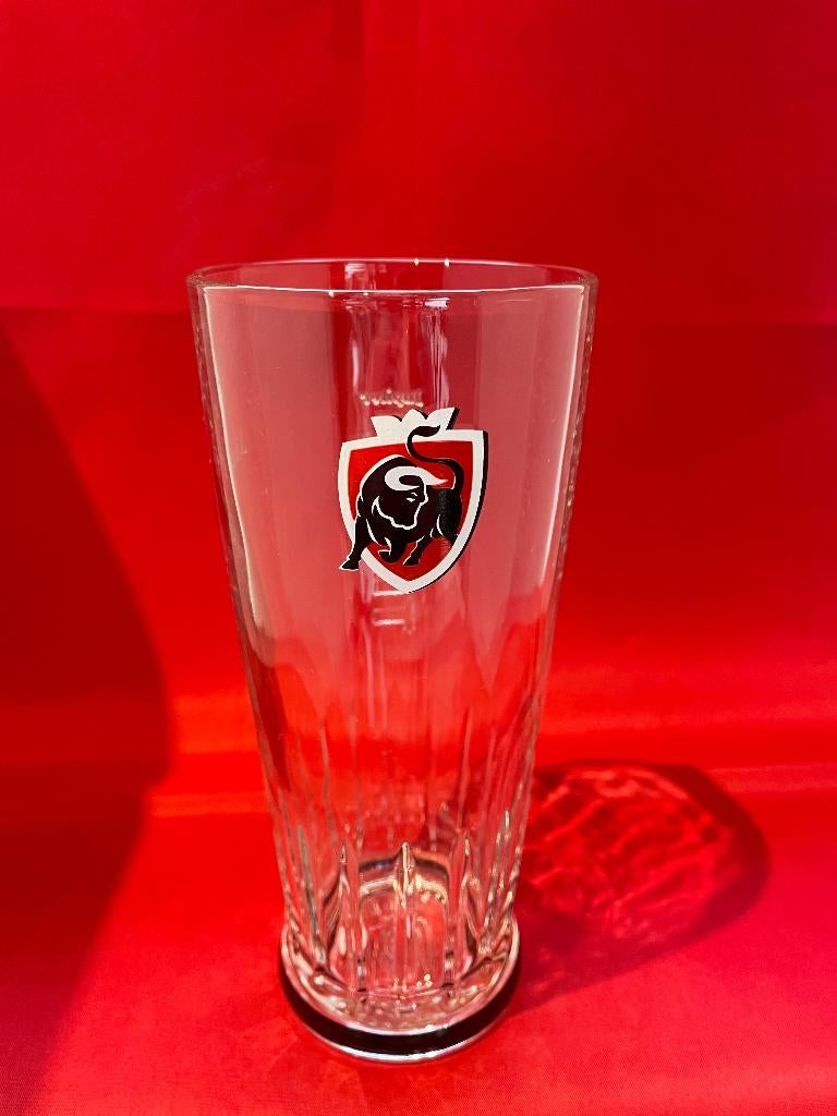 Verre à bière Jupiler Taurd 33cl, Enlèvement ou Envoi, Utilisé, Verre à bière
