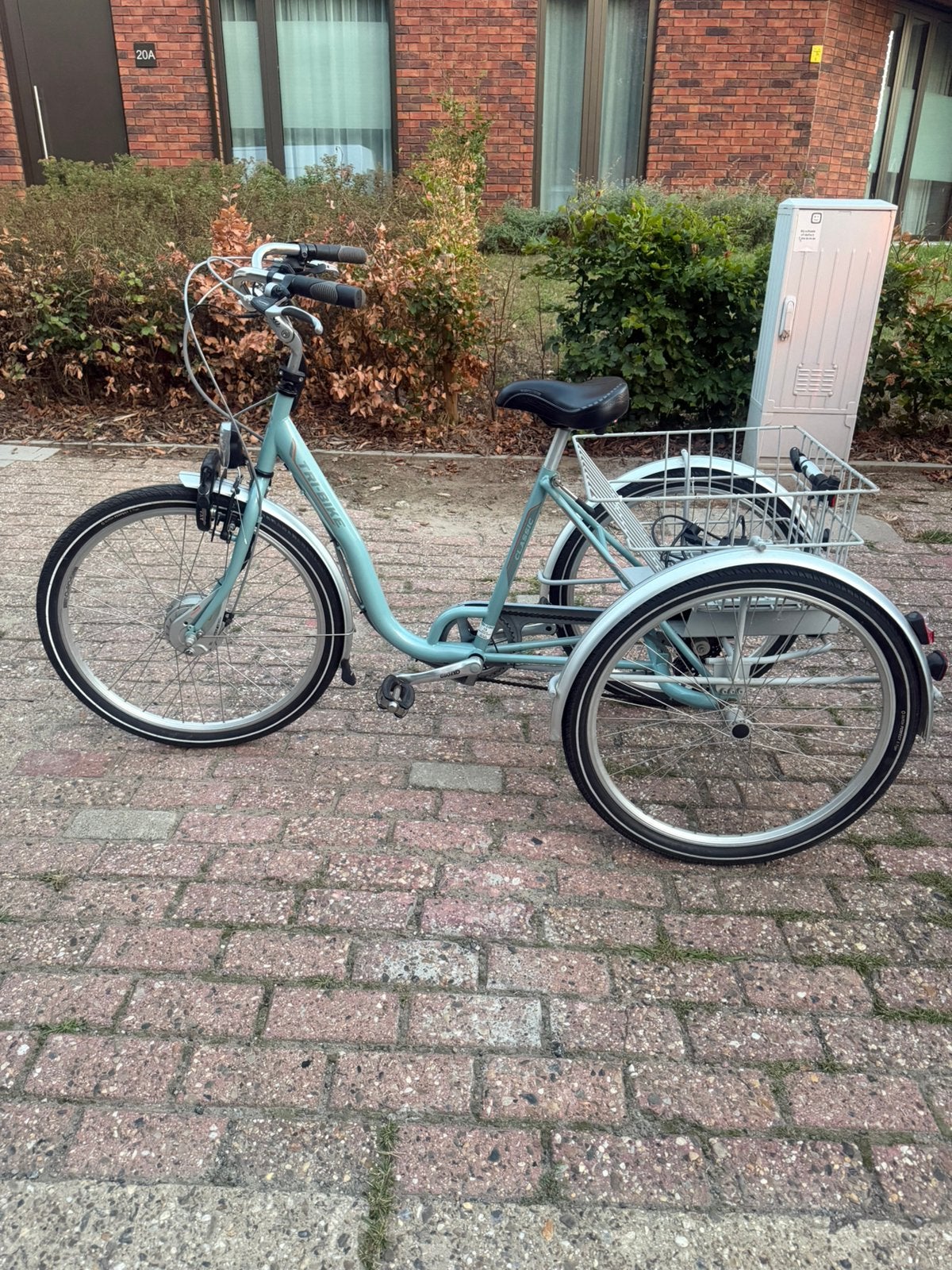 Elektrischefiets driewieler tribike in nieuwe staat 3wieler, Fietsen en Brommers, Ophalen of Verzenden, Zo goed als nieuw