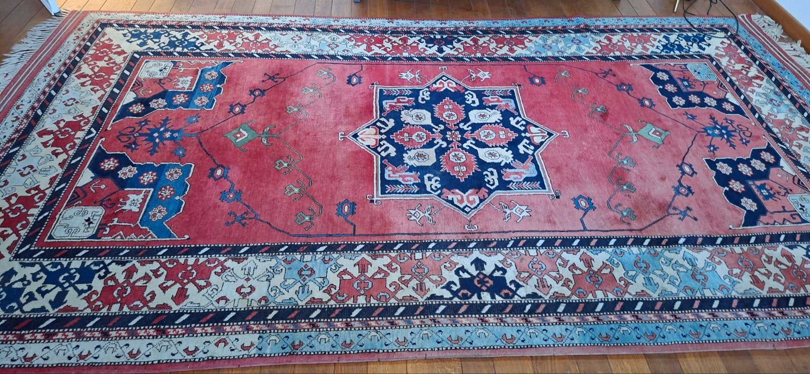 Tapis, laine sur laine 223X388, Enlèvement