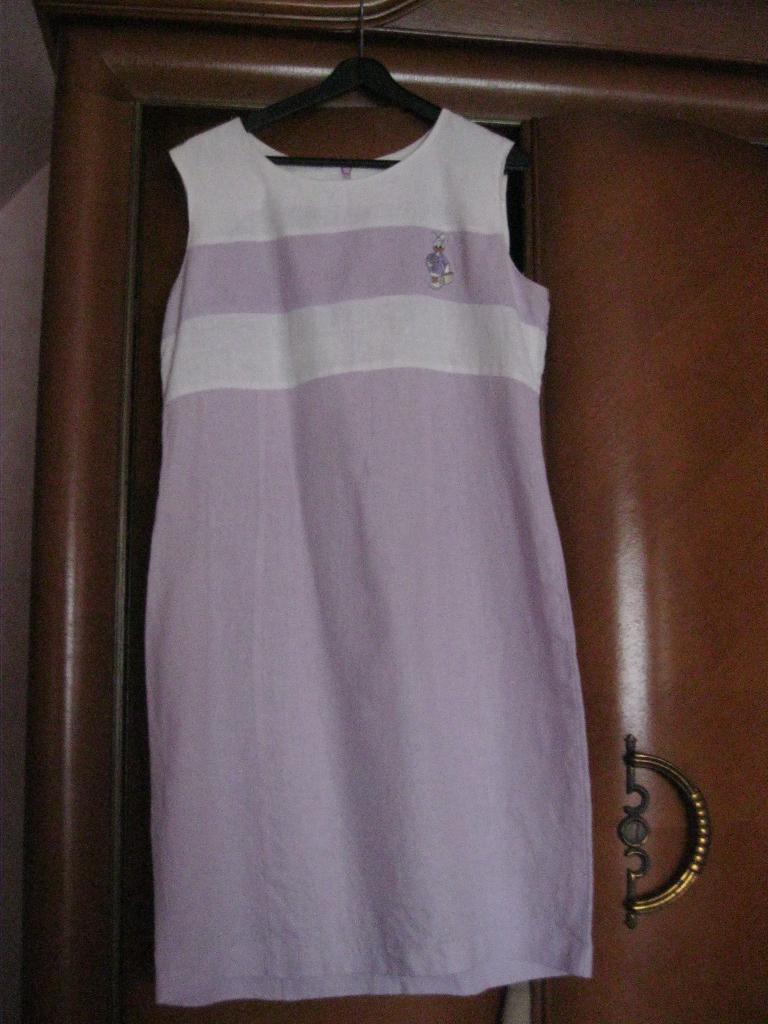 zomer kleedje in linnen donaldson, Enlèvement, Taille 38/40 (M), Blanc