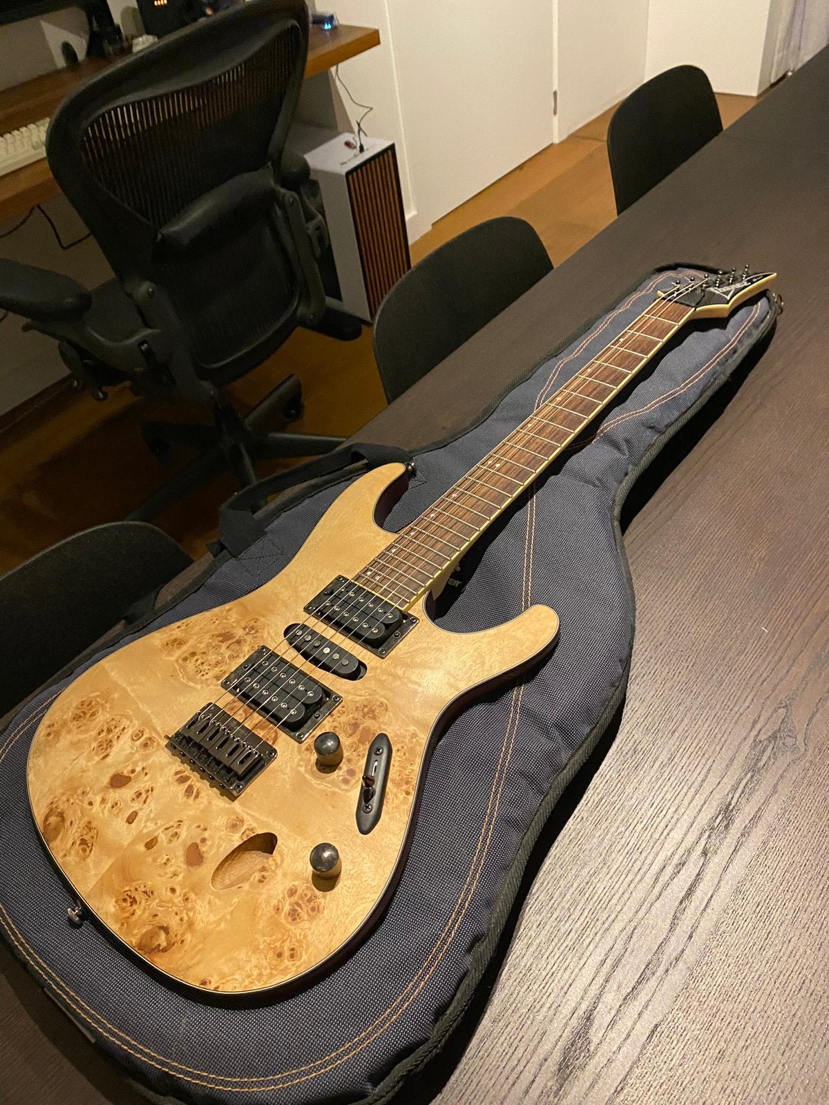 Ibanez S771PB-NTF (Natural, ruil mogelijk), Muziek en Instrumenten, Ophalen, Zo goed als nieuw
