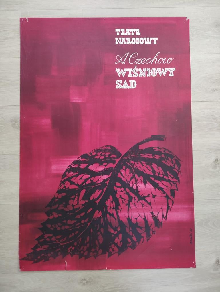 Affiche The Cherry Orchard van Anton Tsjechov -1964, Ophalen