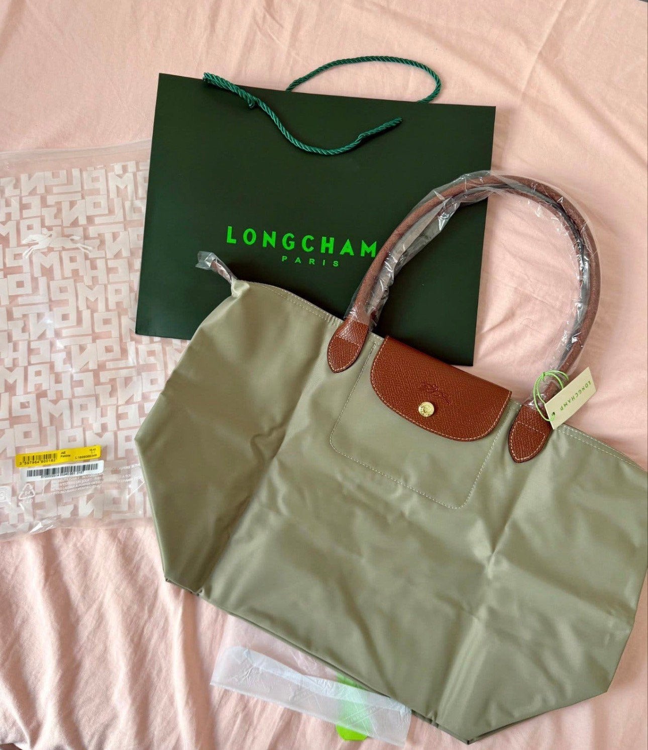 Longchamp le pliage tote bag pable colour, Handtassen en Accessoires, Ophalen of Verzenden, Nieuw, Overige kleuren, Overige typen