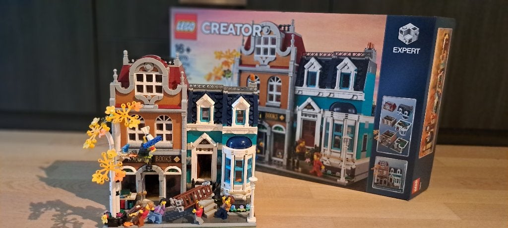 Lego creator 10270 - librairie - bookshop - complet, Ophalen, Lego, Zo goed als nieuw, Compleet